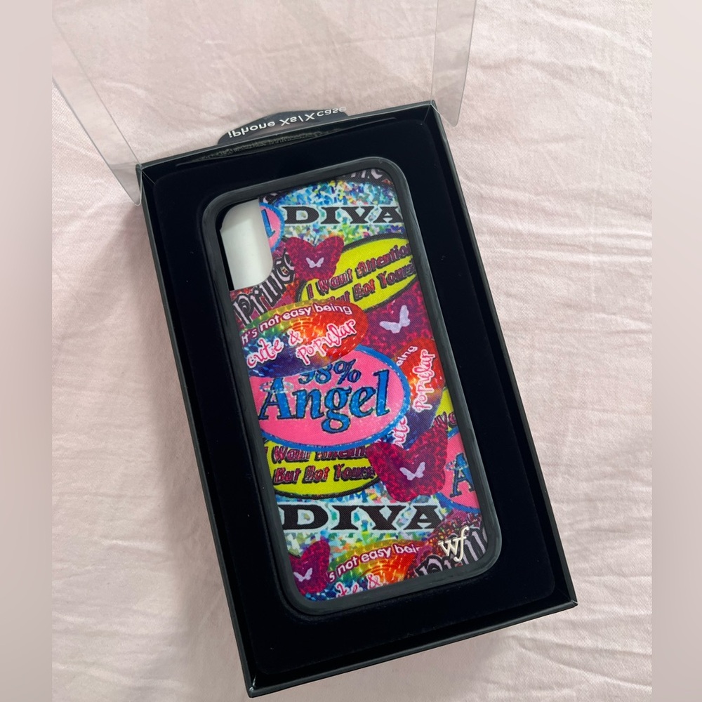Wildflower Y2K inspired phone case